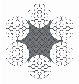 6x31 compacted hoist rope